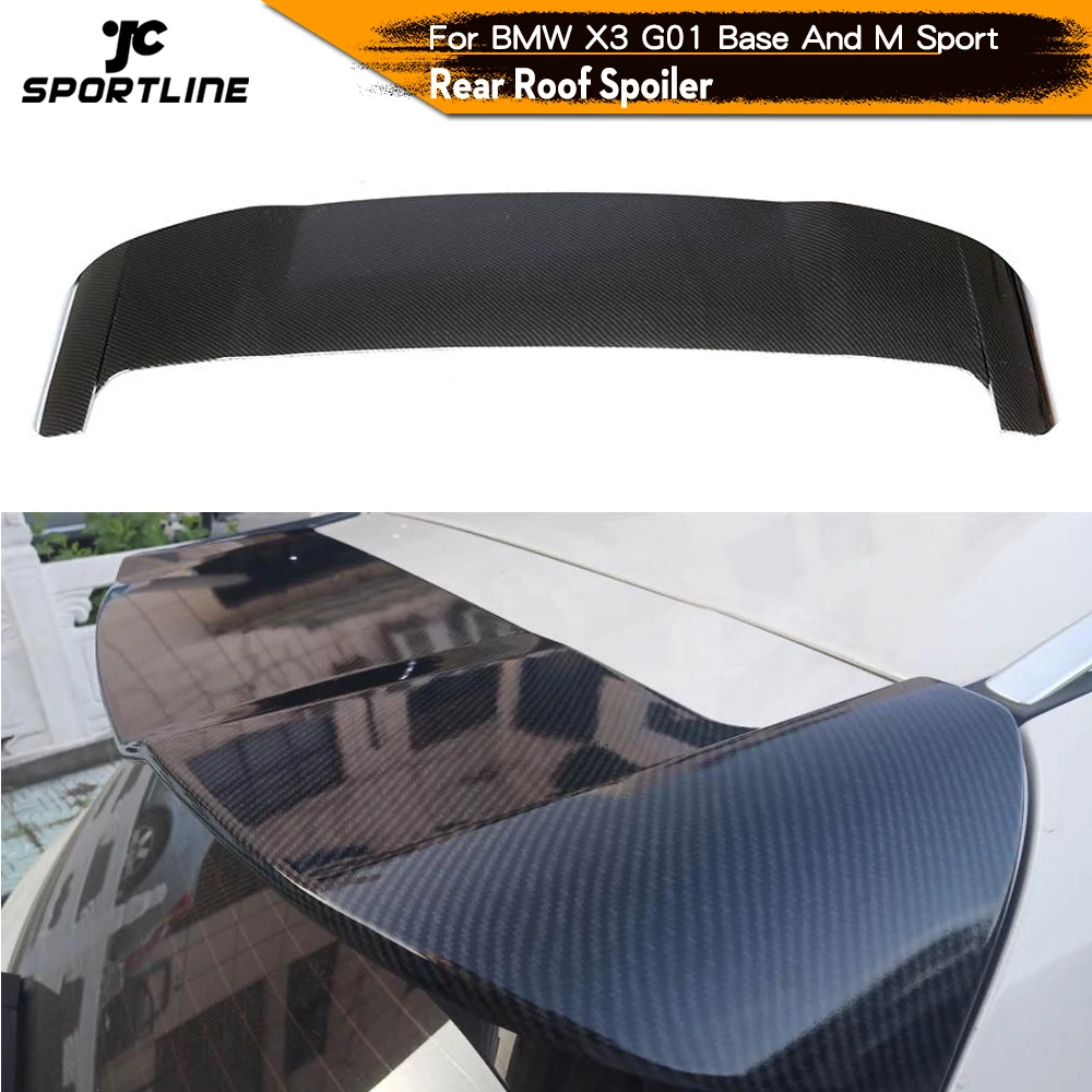 For BMW X3 G01 Not for X3M 2018 2019 ABS Carbon Look / Glossy Black Painted Rear Roof Spoiler Boot Lip Wing Lip
For BMW X3 G01 Not for X3M 2018 2019 ABS Carbon Look / Glossy Black Painted Rear Roof Spoiler Boot Lip Wing Lip