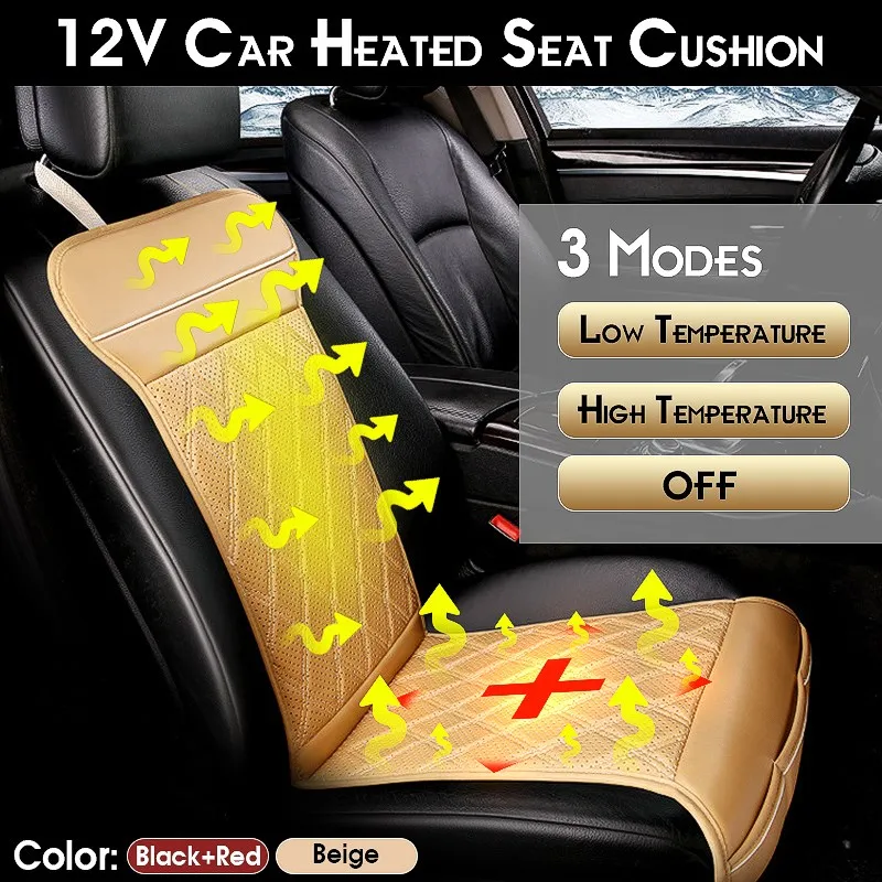 12V Car Seat Heater Electric Heated Car Heating Cushion Winter Seat Warmer Cover Car Accessories
12V Car Seat Heater Electric Heated Car Heating Cushion Winter Seat Warmer Cover Car Accessories