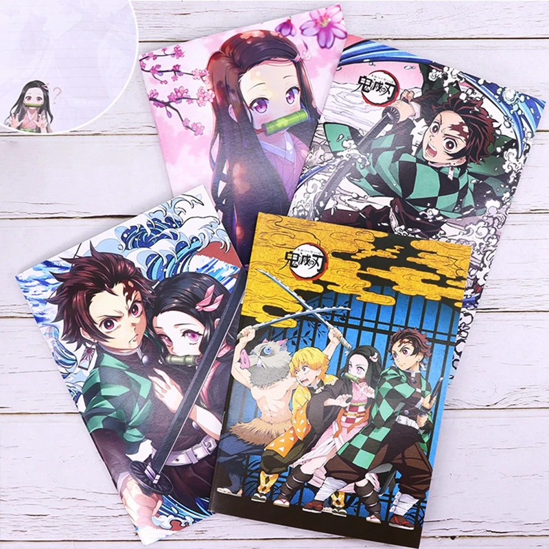 A5 Notebook Demon Slayer: Kimetsu No Yaiba Kamado Tanjirou Nezuko Notepad Color Inner Pages Diary Student Stationery Notebook
A5 Notebook Demon Slayer: Kimetsu No Yaiba Kamado Tanjirou Nezuko Notepad Color Inner Pages Diary Student Stationery Notebook