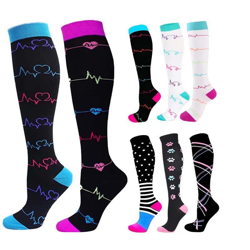 58 Styles Running Men Women Compression Stockings Boots Stockings Atheletic Knee Socks For Nurse Edema, Diabetes, Varicose Veins
58 Styles Running Men Women Compression Stockings Boots Stockings Atheletic Knee Socks For Nurse Edema, Diabetes, Varicose Veins