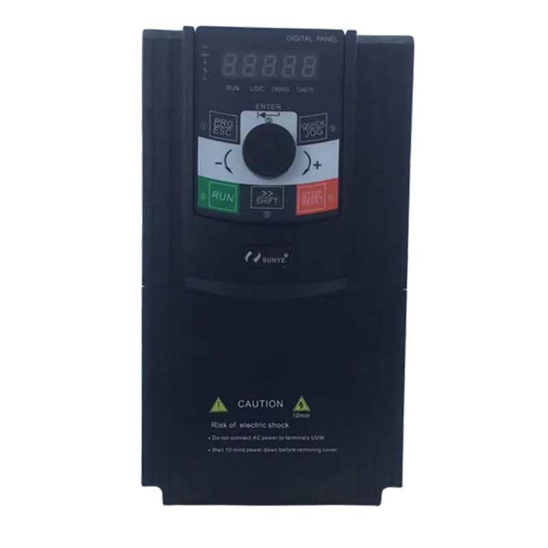 VFD inverter 5.5 KW CNC spindle motor speed controller 220V single-phase motor driver CM530H-3S5R5GB inverter 50Hz/60H 
VFD inverter 5.5 KW CNC spindle motor speed controller 220V single-phase motor driver CM530H-3S5R5GB inverter 50Hz/60H