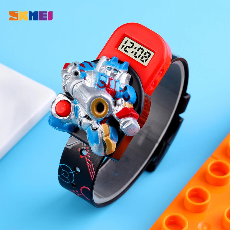 Cartoons Digital Watches for Children SKMEI Top Brand Robot Animation Style Kids Watch Casual Waterproof Boy LED Wristwatch 1750
Cartoons Digital Watches for Children SKMEI Top Brand Robot Animation Style Kids Watch Casual Waterproof Boy LED Wristwatch 1750