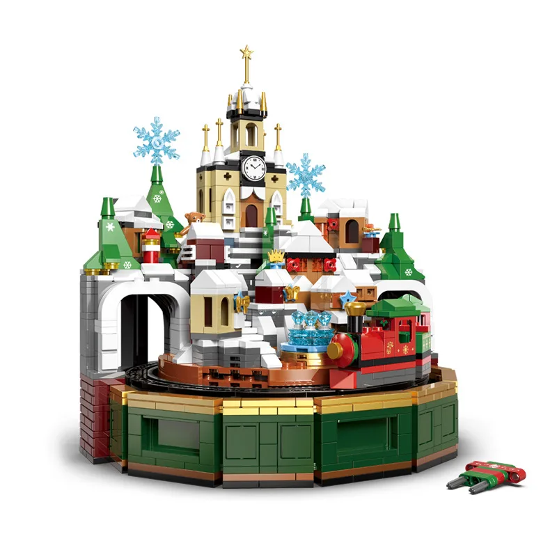 2021 City Winter Village Christmas Castle Building Blocks DIY Technical Dream Music Box Bricks Toys Gifts For Girls
2021 City Winter Village Christmas Castle Building Blocks DIY Technical Dream Music Box Bricks Toys Gifts For Girls