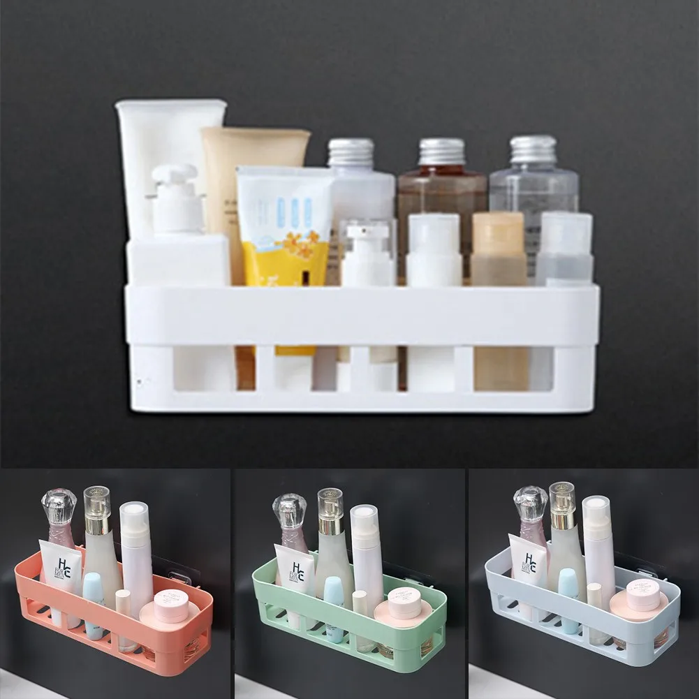 Bathroom Shelf Organizer Wall Mounted Holder For Shampoo Shower Shelves Draining Soap Tray Free Punching Shelf Basket Rack
Bathroom Shelf Organizer Wall Mounted Holder For Shampoo Shower Shelves Draining Soap Tray Free Punching Shelf Basket Rack