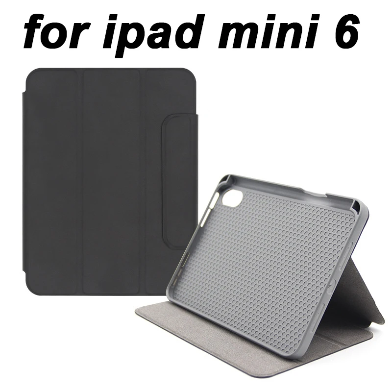 Чехол для iPad Mini 6, новинка 2021, Магнитный защитный чехол, твердая поддержка Apple Pencil Charge, умный чехол с автоматическим пробуждением
Чехол для iPad Mini 6, новинка 2021, Магнитный защитный чехол, твердая поддержка Apple Pencil Charge, умный чехол с автоматическим пробуждением