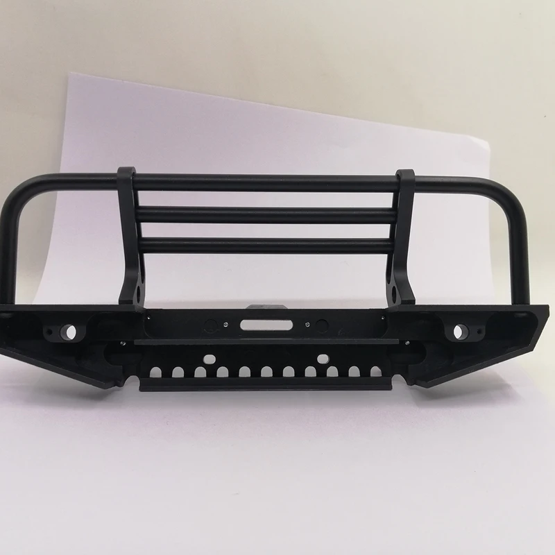 Metal Front Bumper with Light for 1/10 RC Crawler Car Axial SCX10 90046 Traxxas TRX-4 SCX10 RC4WD D90 
Metal Front Bumper with Light for 1/10 RC Crawler Car Axial SCX10 90046 Traxxas TRX-4 SCX10 RC4WD D90