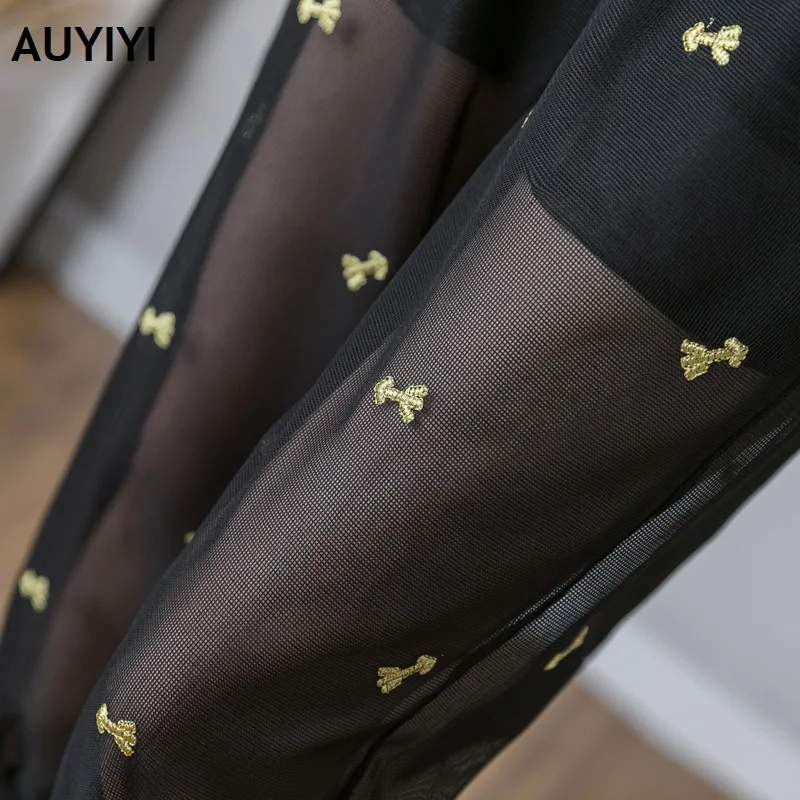 2021 ice silk casual pants women embroidered harem pants women thin loose mesh pants nine points sun protection pants S-2XL
2021 ice silk casual pants women embroidered harem pants women thin loose mesh pants nine points sun protection pants S-2XL