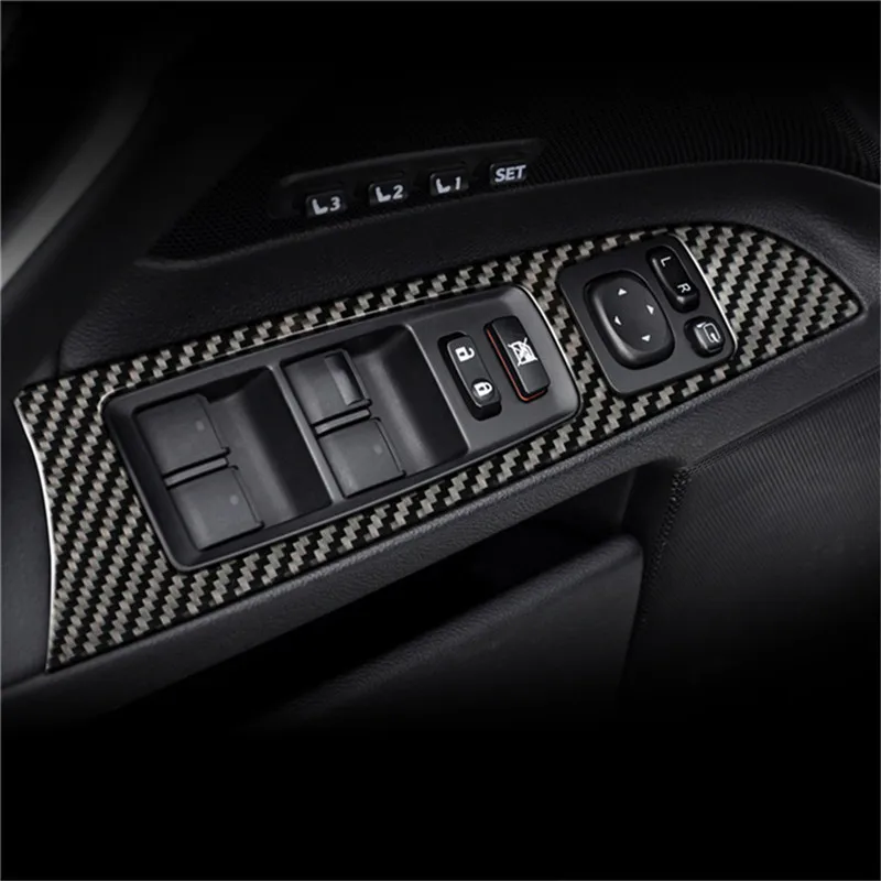 4pcs/set Carbon Fiber Sticker of Car Window control panel cover For LEXUS IS250 300 350 2006-2012 styling
4pcs/set Carbon Fiber Sticker of Car Window control panel cover For LEXUS IS250 300 350 2006-2012 styling