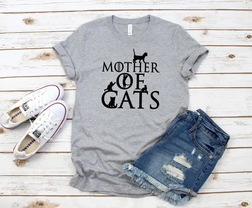 Mother of Cats Print Women tshirt Cotton Casual Funny t shirt Gift 90s Lady Yong Girl Drop Ship S-866
Mother of Cats Print Women tshirt Cotton Casual Funny t shirt Gift 90s Lady Yong Girl Drop Ship S-866