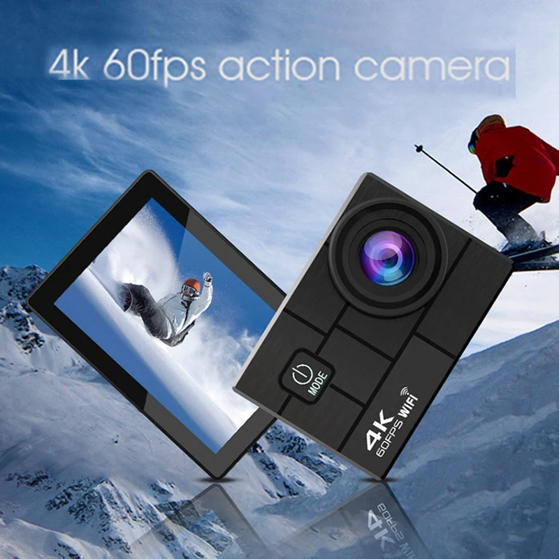 Экшн-камера Ultra HD 4K Подводная Водонепроницаемая камера 30 м Спортивная камера с монтажным комплектом аксессуаров
Экшн-камера Ultra HD 4K Подводная Водонепроницаемая камера 30 м Спортивная камера с монтажным комплектом аксессуаров