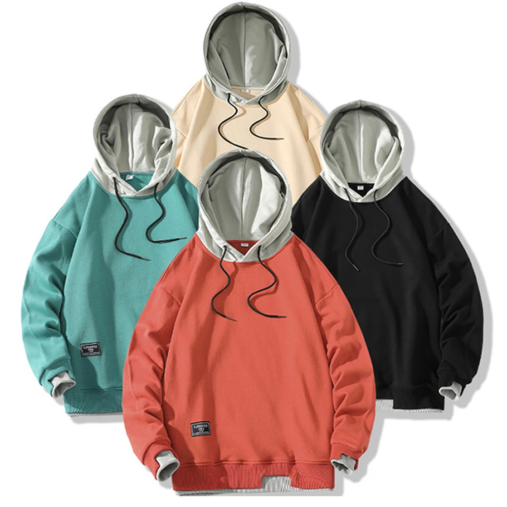 Мужская толстовка с капюшоном, Черная Толстовка составного кроя с длинным рукавом, уличная одежда, 2021
Мужская толстовка с капюшоном, Черная Толстовка составного кроя с длинным рукавом, уличная одежда, 2021