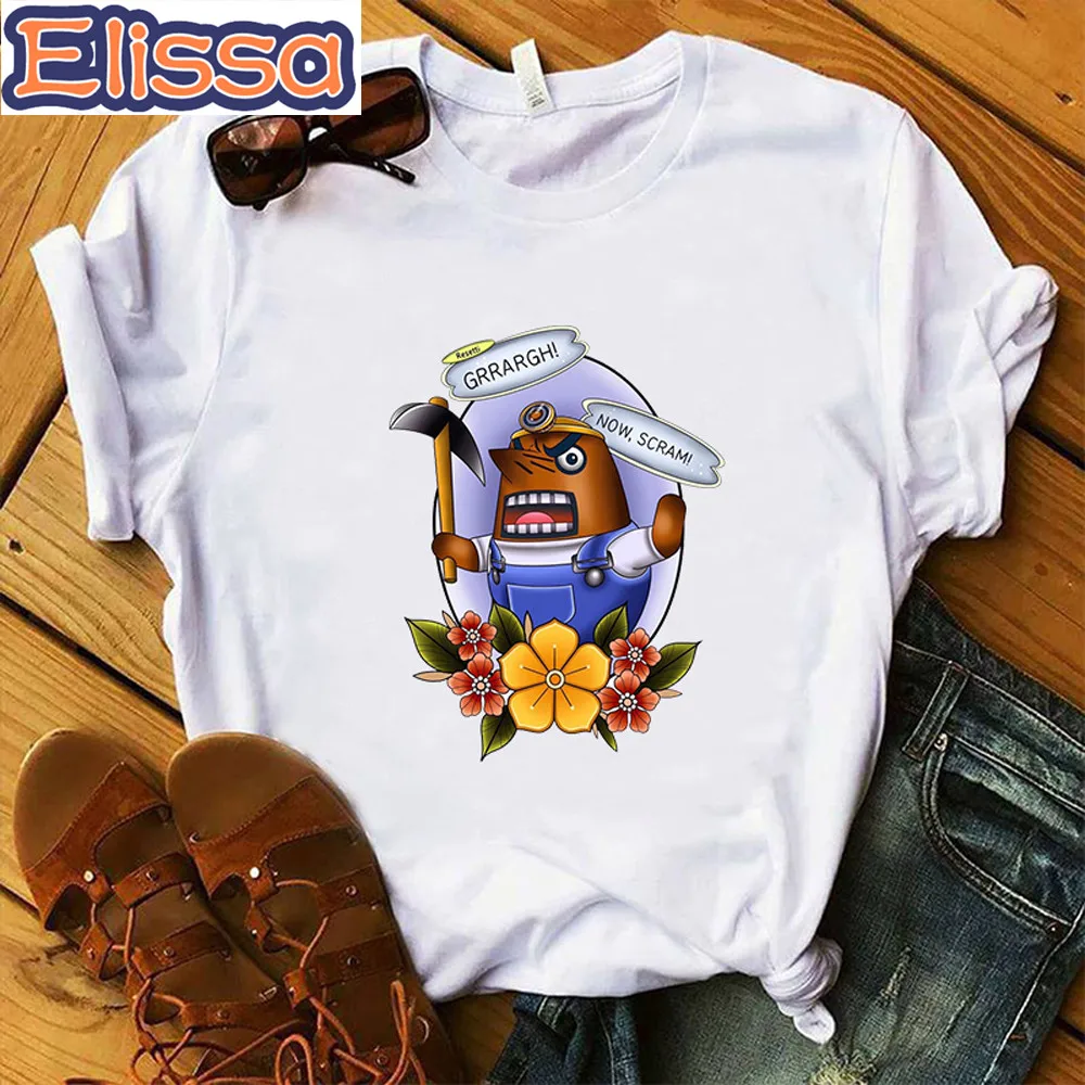 Animal Crossing T Shirts Short Sleeve Round-neck Tshirt Cool Women's Summer Video Game Tee Tops Apparel Gift Harajuku T-shirt
Animal Crossing T Shirts Short Sleeve Round-neck Tshirt Cool Women's Summer Video Game Tee Tops Apparel Gift Harajuku T-shirt