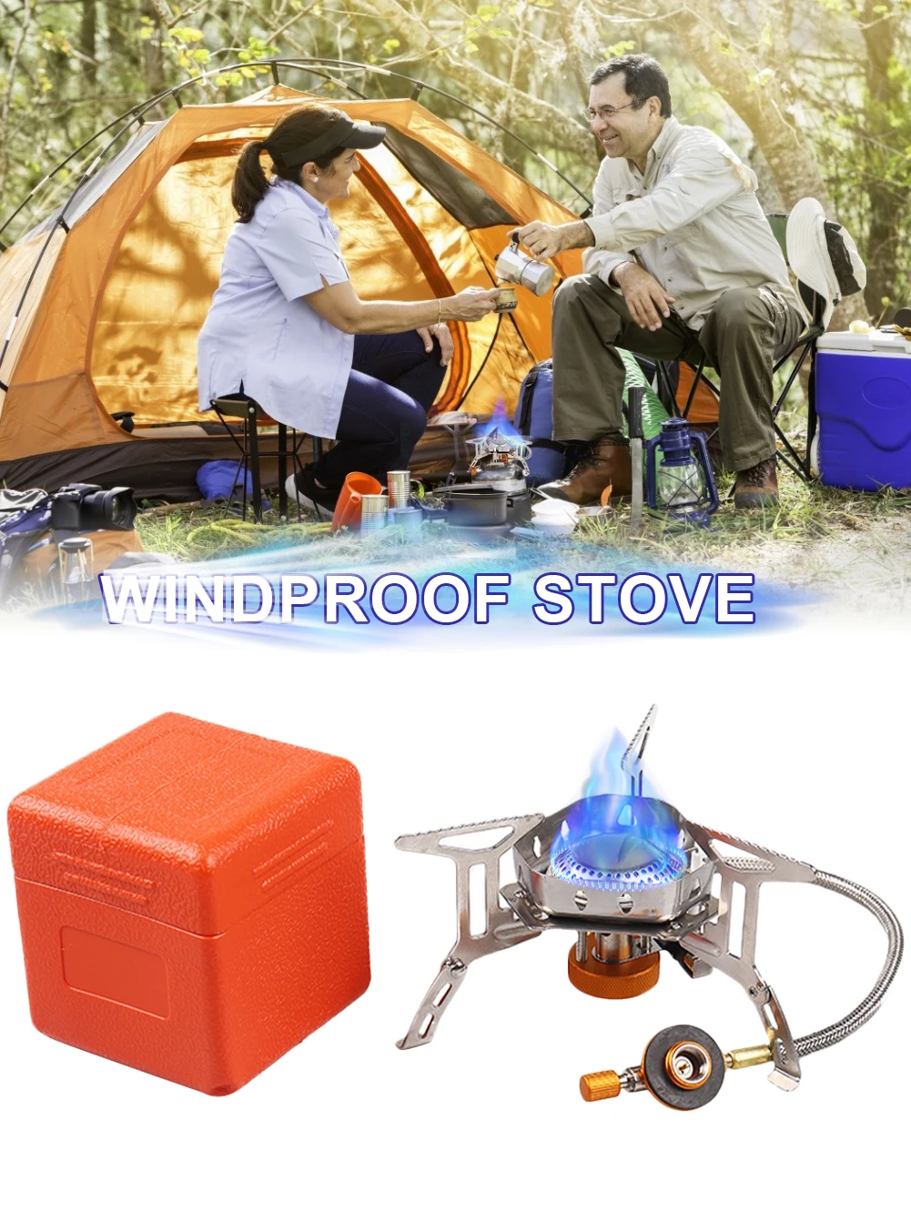 Portable Camping Stove Burner Outdoor Gas Burner Folding Ultralight Windproof Foldable Split Stoves Tourist Equipment For Hiking
Portable Camping Stove Burner Outdoor Gas Burner Folding Ultralight Windproof Foldable Split Stoves Tourist Equipment For Hiking