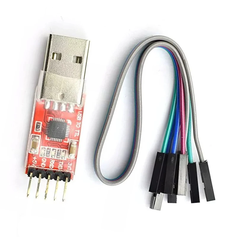 

2.0 Module 6 Pin USB CP2102 For arduino USB To TTL Serial UART STC Download Cable Super Brush Line With Dupont Cable