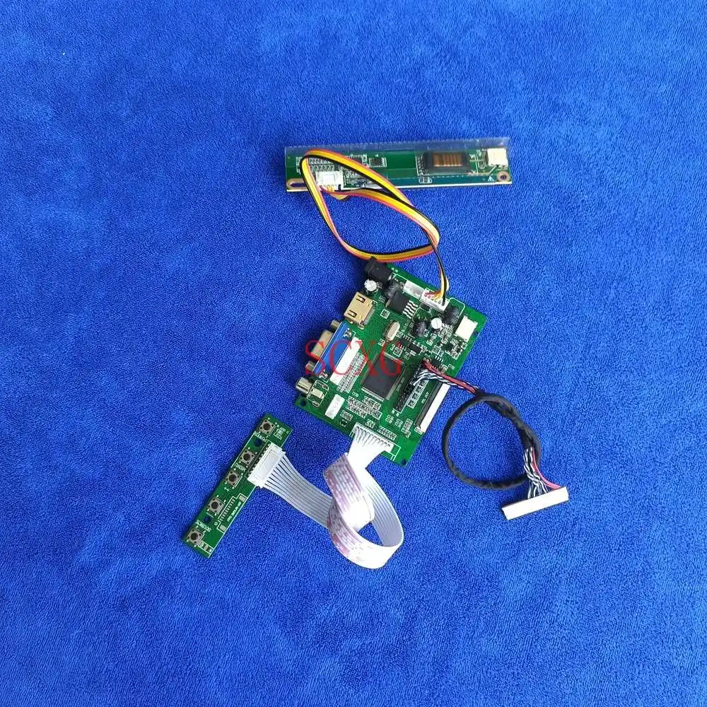 DIY Kit For HT14X19/HT14X1B/IAXG15H/IAXG15S 1CCFL 1024*768 HDMI-compatible AV VGA LCD Controller Drive Board LVDS 30 Pin Display
DIY Kit For HT14X19/HT14X1B/IAXG15H/IAXG15S 1CCFL 1024*768 HDMI-compatible AV VGA LCD Controller Drive Board LVDS 30 Pin Display