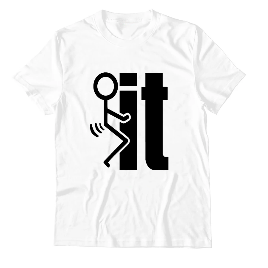 New Funny Men Graphic T Shirts F It F U Print 100% Cotton Plus Size Short Sleeve O Neck Custome Tshirt Unisex Dripshipping
New Funny Men Graphic T Shirts F It F U Print 100% Cotton Plus Size Short Sleeve O Neck Custome Tshirt Unisex Dripshipping