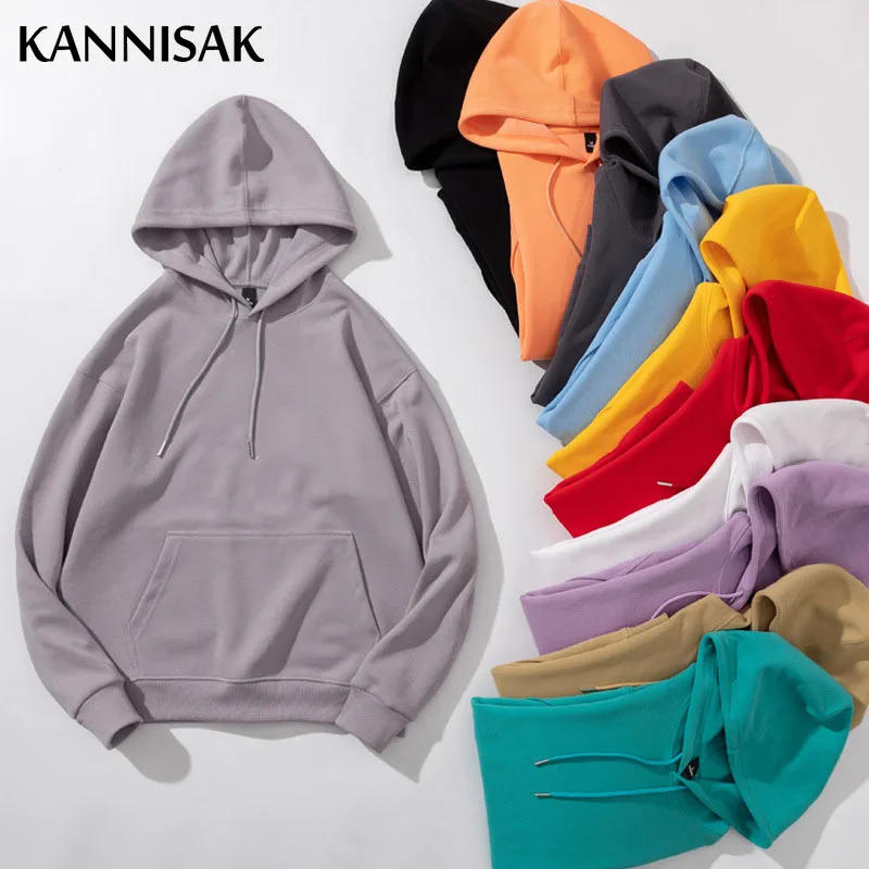 Мужские повседневные толстовки KANNISAK, однотонные качественные хлопковые пуловеры в стиле Харадзюку, парная одежда с капюшоном, мужские толс... 
Мужские повседневные толстовки KANNISAK, однотонные качественные хлопковые пуловеры в стиле Харадзюку, парная одежда с капюшоном, мужские толс...