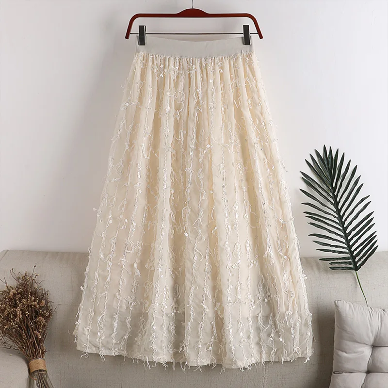 Tassel Maxi Skirt Women Fashion 2020 Autumn And Winter Korean Casual Fringe High Waist Straight Long Skirt Half-length skirt
Tassel Maxi Skirt Women Fashion 2020 Autumn And Winter Korean Casual Fringe High Waist Straight Long Skirt Half-length skirt