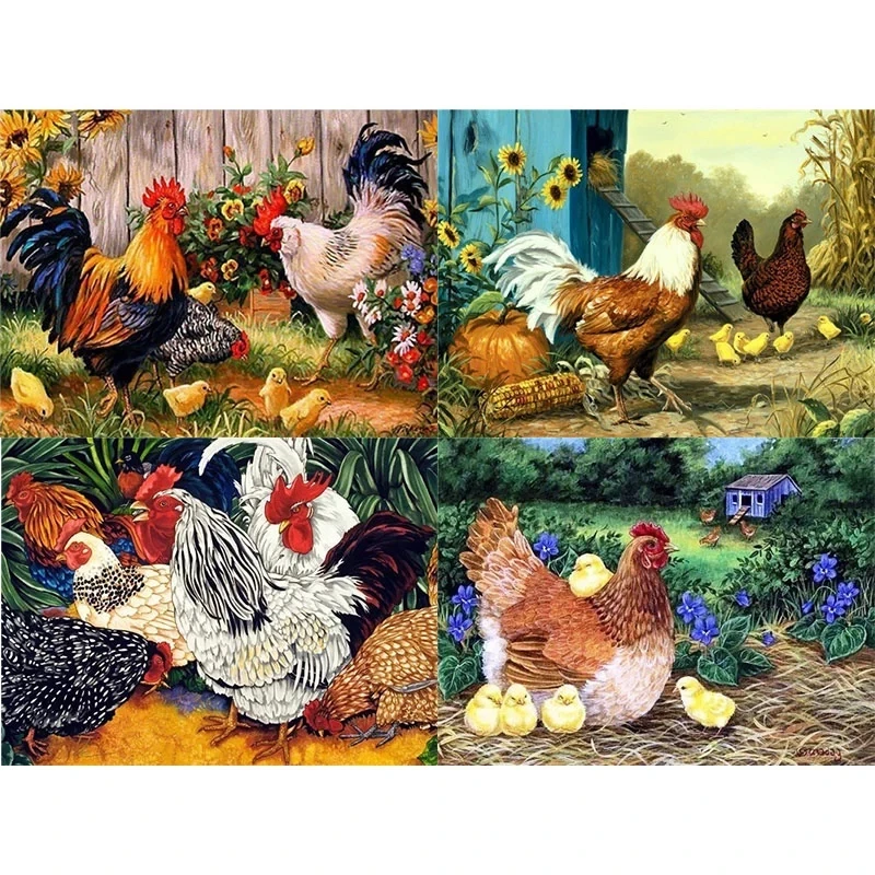 5d Diy Diamond Painting Full Square/round Diamond "Chicken" Diamond Embroidery Cross Stitch, Mosaic, Home Decoration, Gift
5d Diy Diamond Painting Full Square/round Diamond "Chicken" Diamond Embroidery Cross Stitch, Mosaic, Home Decoration, Gift