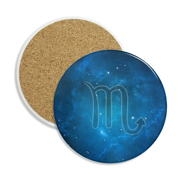 Starry Night Scorpio Zodiac Constellation Stone Drink Ceramics Coasters for Mug Cup Gift 2pcs
Starry Night Scorpio Zodiac Constellation Stone Drink Ceramics Coasters for Mug Cup Gift 2pcs