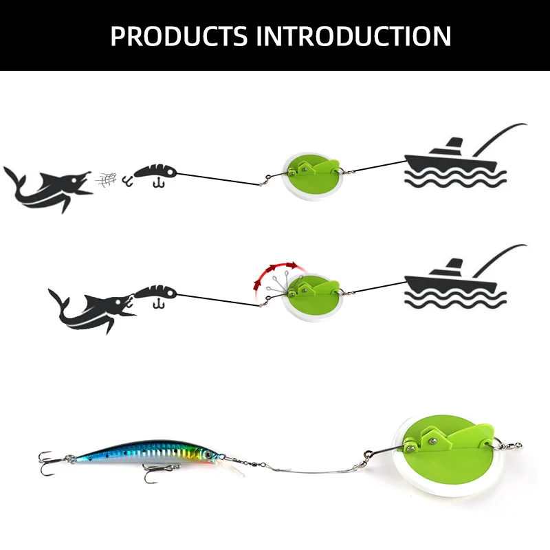 107mm Fishing Diving Board plastic material with rotating ring lead Trolling Diving Board Planer Board Fishing Tools Accessories
107mm Fishing Diving Board plastic material with rotating ring lead Trolling Diving Board Planer Board Fishing Tools Accessories