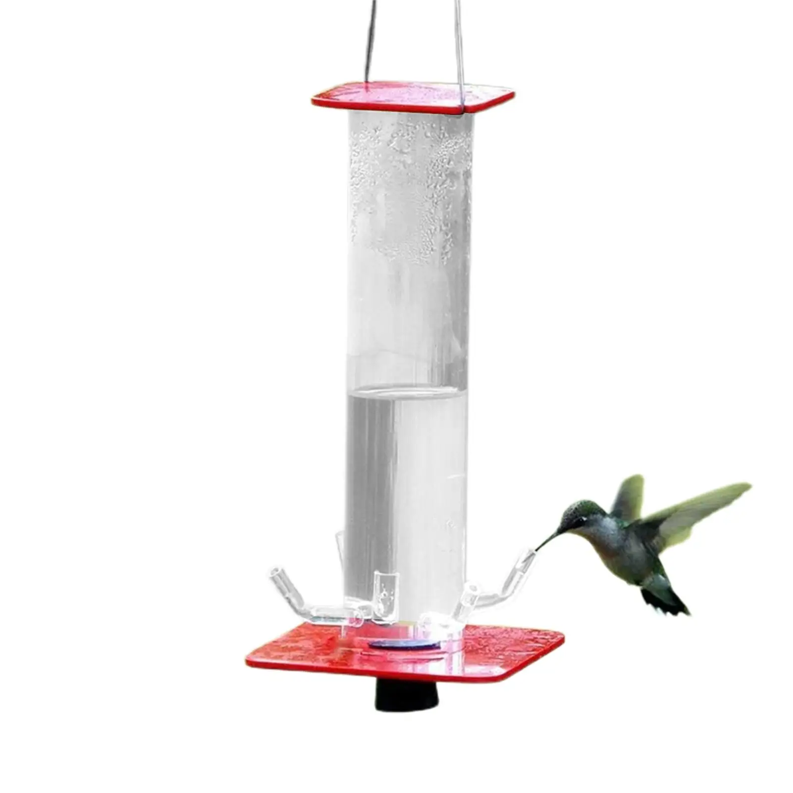Outdoor Garden Bird Feeder Transparent Hanging Cylindrical Bird Feeder Creative Hummingbird Bird Feeder Multi-port Bird Feeder
Outdoor Garden Bird Feeder Transparent Hanging Cylindrical Bird Feeder Creative Hummingbird Bird Feeder Multi-port Bird Feeder