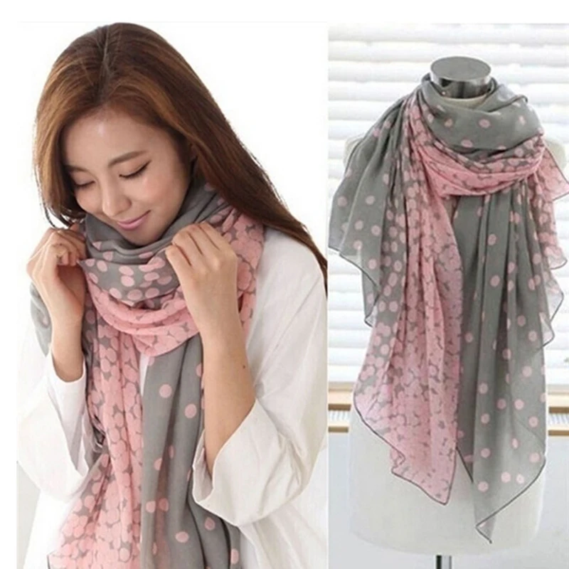 Chiffon Polka Dot Scarf Shawl For Women Wraps Hijab Cape Summer Scarves Winter Sciarpa And Mujer Stoles Scarves Schal Shawls
Chiffon Polka Dot Scarf Shawl For Women Wraps Hijab Cape Summer Scarves Winter Sciarpa And Mujer Stoles Scarves Schal Shawls