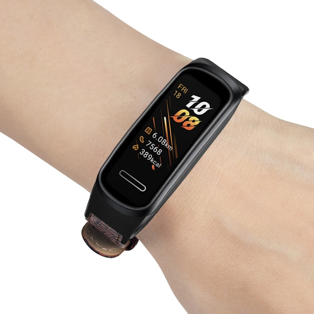 Braided Leather Strap Replacement Wristband Replacement Wristband for Huawei Bracelet 4 / for Honor Bracelet 5i Watch Strap
Braided Leather Strap Replacement Wristband Replacement Wristband for Huawei Bracelet 4 / for Honor Bracelet 5i Watch Strap