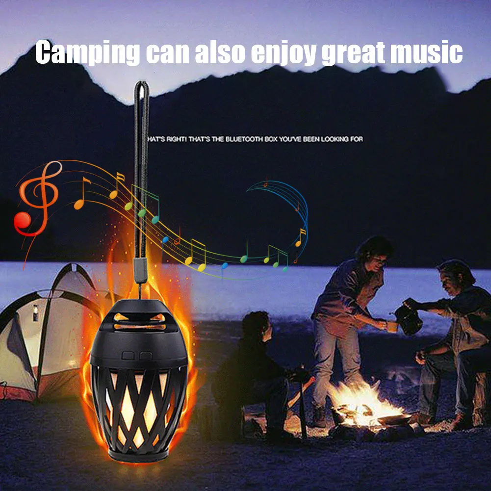 USB Rechargeable Wireless Portable HD Audio Night Light Music Bluetooth Speaker HiFi Stereo LED Flame Waterproof Indoor Outdoor
USB Rechargeable Wireless Portable HD Audio Night Light Music Bluetooth Speaker HiFi Stereo LED Flame Waterproof Indoor Outdoor