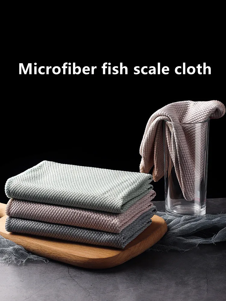 3Pcs For kitchen towel Microfiber non-stick oil dish cloth magic wipes cleaning cloth absorbent scouring Household Cleaning Tool
3Pcs For kitchen towel Microfiber non-stick oil dish cloth magic wipes cleaning cloth absorbent scouring Household Cleaning Tool