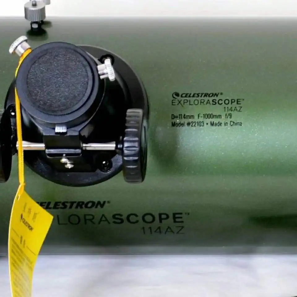 Celestron ExploraScope 22103 114AZ Reflector Professional Beginner's Astronomical Telescope For planets Saturn Jupiter moons 
Celestron ExploraScope 22103 114AZ Reflector Professional Beginner's Astronomical Telescope For planets Saturn Jupiter moons