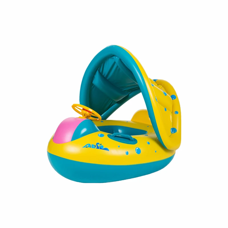 Babies Kids Swimming Inflatable Boat Swimming Rings Water Development Toys With Sunshade (1-3 Years)
Babies Kids Swimming Inflatable Boat Swimming Rings Water Development Toys With Sunshade (1-3 Years)