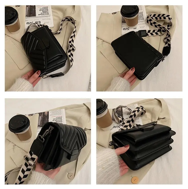 OLSITTI Autumn And Winter New V-stripe Shoulder Bags For Women 2021 High Quality PU Leather Fashion Crossbody Bags Sac A Main
OLSITTI Autumn And Winter New V-stripe Shoulder Bags For Women 2021 High Quality PU Leather Fashion Crossbody Bags Sac A Main