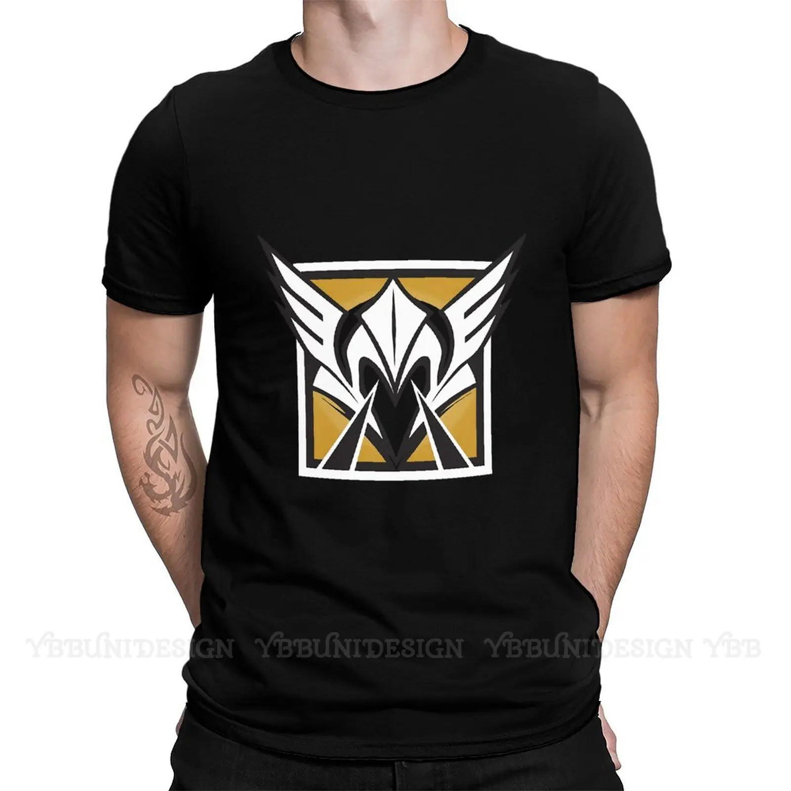 Valkyrie Rainbow R6 Operator Print Cotton T-Shirt Camiseta Hombre Rainbow Six Siege R6s,one Shoot One Kill Men Fashion Graphic
Valkyrie Rainbow R6 Operator Print Cotton T-Shirt Camiseta Hombre Rainbow Six Siege R6s,one Shoot One Kill Men Fashion Graphic