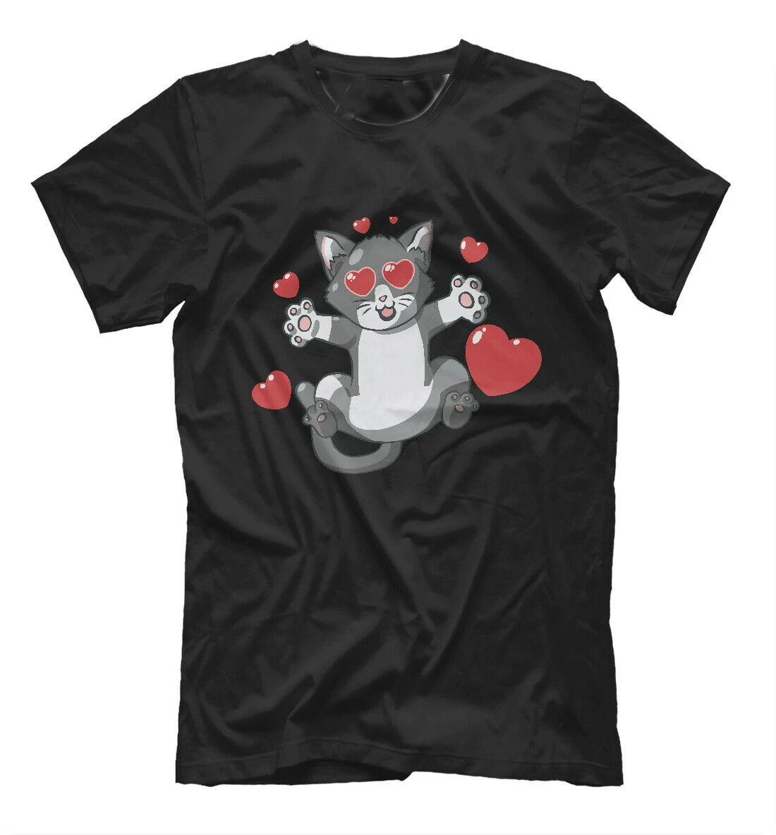 Love Cat Cute Kitten T-Shirt. Summer Cotton Short Sleeve O-Neck Mens T Shirt New S-3XL
Love Cat Cute Kitten T-Shirt. Summer Cotton Short Sleeve O-Neck Mens T Shirt New S-3XL