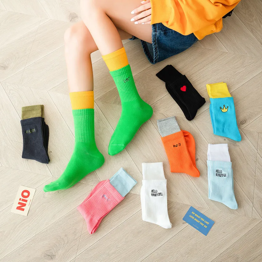 LEOSOXSFemale Socks Alphabet Sports Crown middle tube female students cotton pure socks 2020 autumn opening season new products
LEOSOXSFemale Socks Alphabet Sports Crown middle tube female students cotton pure socks 2020 autumn opening season new products