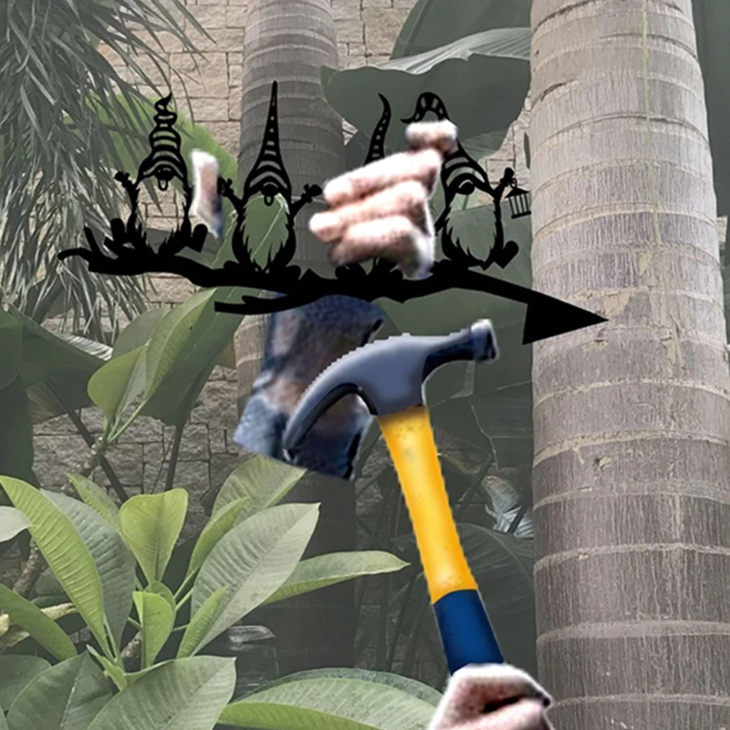 Easter Cute Hollowed Out Metal Garden Gnomes Statue Silhouette Decor Dwarf Tree Ornaments for Home Yard Decorations
Easter Cute Hollowed Out Metal Garden Gnomes Statue Silhouette Decor Dwarf Tree Ornaments for Home Yard Decorations