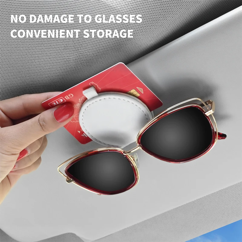 Auto Sun Visor Glasses Fastener Clip Holder For Sunglasses Eyeglasses Ticket Card Universal Multi-Function Portable Glasses Clip
Auto Sun Visor Glasses Fastener Clip Holder For Sunglasses Eyeglasses Ticket Card Universal Multi-Function Portable Glasses Clip