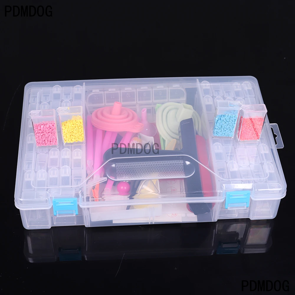 5D Diamonds Painting Tools and Accessories Kits with Diamond Painting Roller and Diamond Embroidery Box for Adults or Kids
5D Diamonds Painting Tools and Accessories Kits with Diamond Painting Roller and Diamond Embroidery Box for Adults or Kids