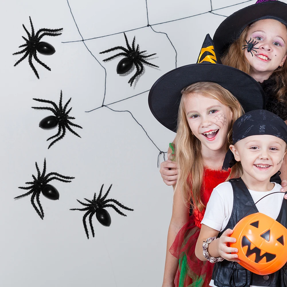 Plastic Black Simulation Spider Tricky Toy Simulation Scary Toys Ornaments Halloween Party Decoration Supplies Kids Party Toys
Plastic Black Simulation Spider Tricky Toy Simulation Scary Toys Ornaments Halloween Party Decoration Supplies Kids Party Toys