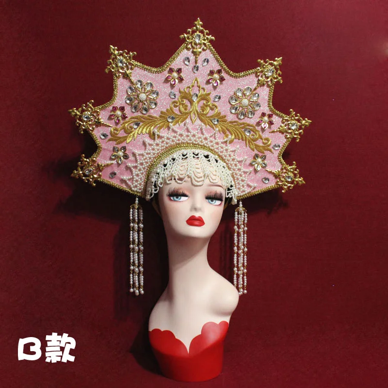 7 Designs Stage Performance Show Hair Tiara Russian Ethnic Style Hair Band with Tassel Photography Hair Crown Piece Hair Jewelry
7 Designs Stage Performance Show Hair Tiara Russian Ethnic Style Hair Band with Tassel Photography Hair Crown Piece Hair Jewelry