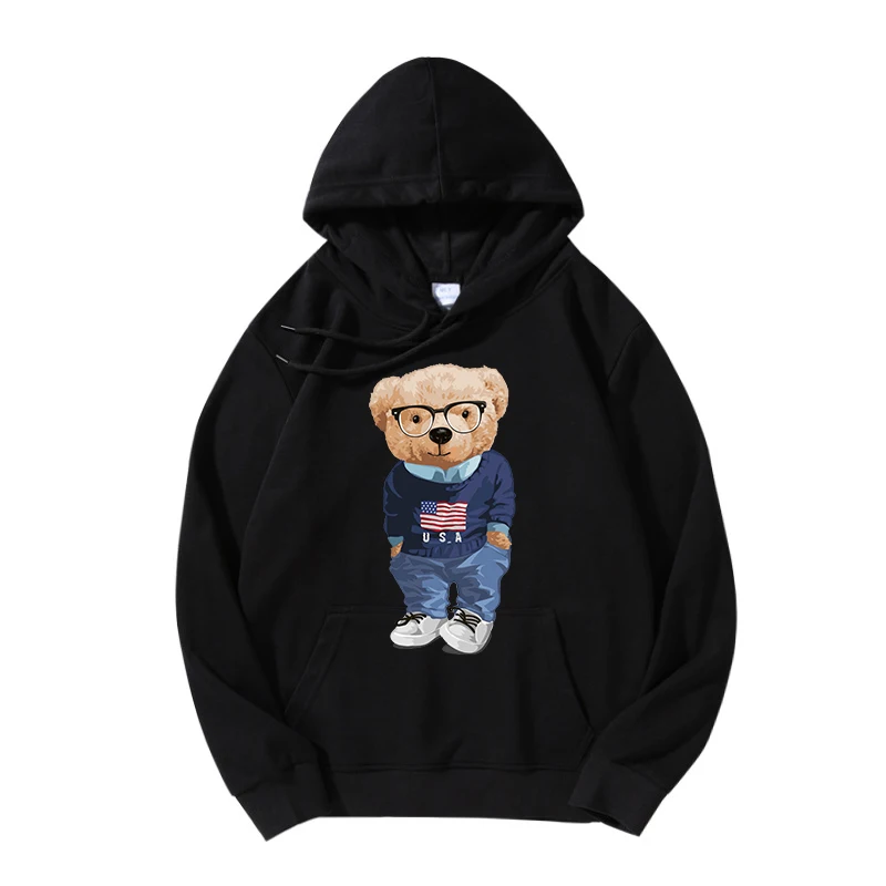 100% Cotton Literary Bear Women's Pullover Men's Hoodie Winter 2021 Women's Round Neck Loose Sweater Super Dalian Hoodie Women
100% Cotton Literary Bear Women's Pullover Men's Hoodie Winter 2021 Women's Round Neck Loose Sweater Super Dalian Hoodie Women
