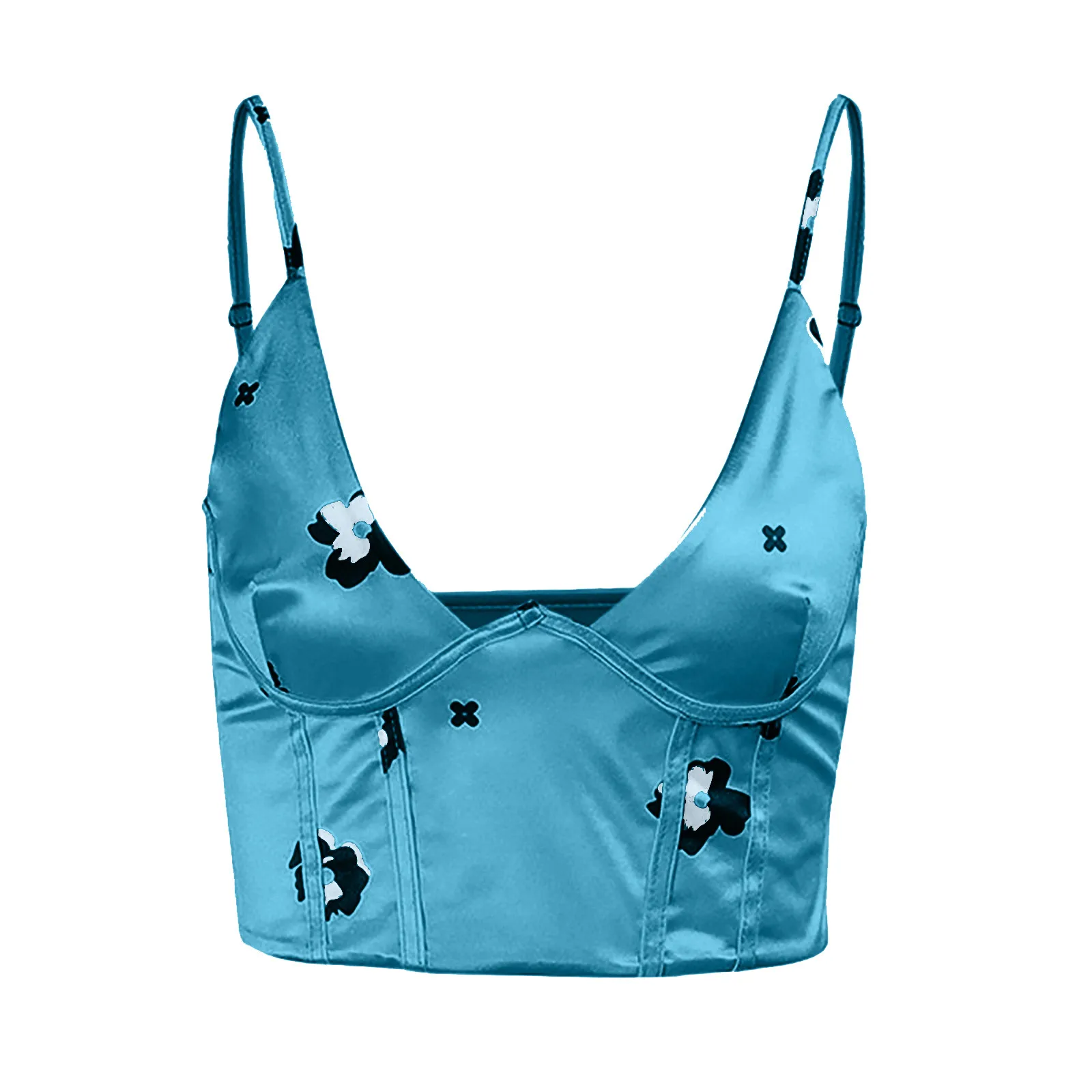 Women Sexy See-Through V Neck Camis Tops Fashion Casual Flower Print Crop Tops Bodycon Sleeveless Short Open Back Vest Tees
Women Sexy See-Through V Neck Camis Tops Fashion Casual Flower Print Crop Tops Bodycon Sleeveless Short Open Back Vest Tees