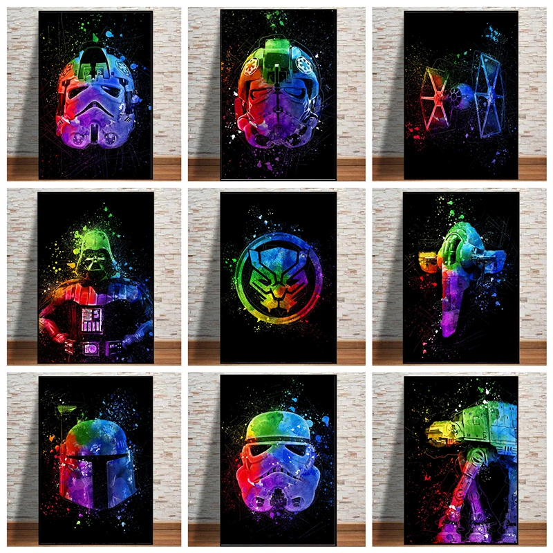 Marvel Masked Stormtroopers Star Wars Helmet Wall Art Canvas Painting Nordic Posters Prints Wall Pictures For Kids Room Decor
Marvel Masked Stormtroopers Star Wars Helmet Wall Art Canvas Painting Nordic Posters Prints Wall Pictures For Kids Room Decor