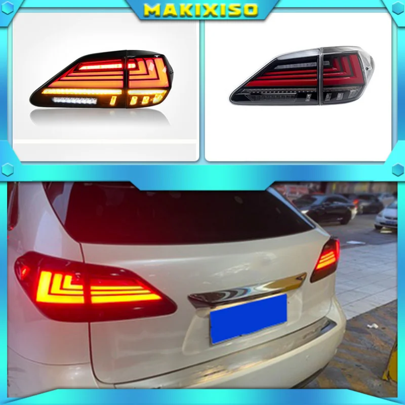 LED Tail Lights for Lexus RX350 RX450 RX270 2009-2015 TT-ABC DRL Car Taillight Assembly Signal Auto Accessories Lamp
LED Tail Lights for Lexus RX350 RX450 RX270 2009-2015 TT-ABC DRL Car Taillight Assembly Signal Auto Accessories Lamp