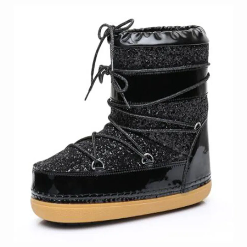 Women Boots Waterproof Snow Boots Winter Wool keeps warm Shoes Woman Non-slip Ankle Boots Women platform Sequins Bottes Femmes
Women Boots Waterproof Snow Boots Winter Wool keeps warm Shoes Woman Non-slip Ankle Boots Women platform Sequins Bottes Femmes