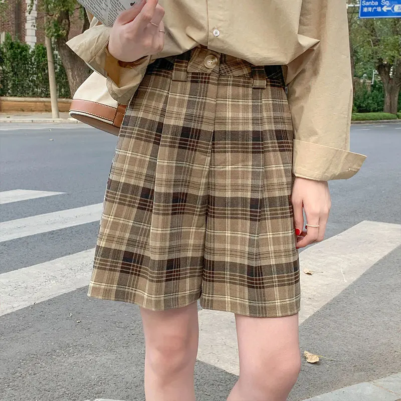 S-L 2020 autumn and winter High Waist Shorts Skirts Womens Korean style girl school vintage plaid suit Shorts womens (X1649)
S-L 2020 autumn and winter High Waist Shorts Skirts Womens Korean style girl school vintage plaid suit Shorts womens (X1649)