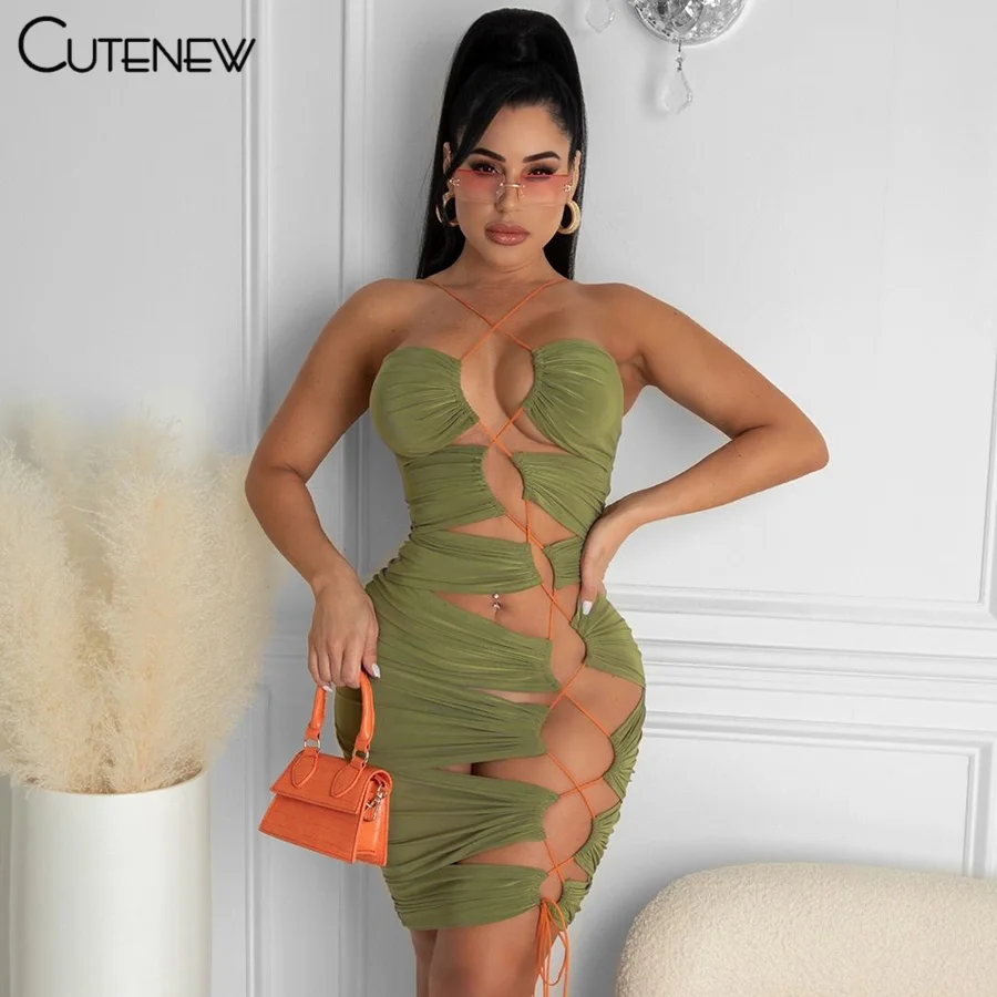 Cutenew Sexy Hollow Out Bandage Slim Bodycon Long Dress Women 2021 Summer Club Party Streetwear Beach Vacation Lady Dresses Hot
Cutenew Sexy Hollow Out Bandage Slim Bodycon Long Dress Women 2021 Summer Club Party Streetwear Beach Vacation Lady Dresses Hot
