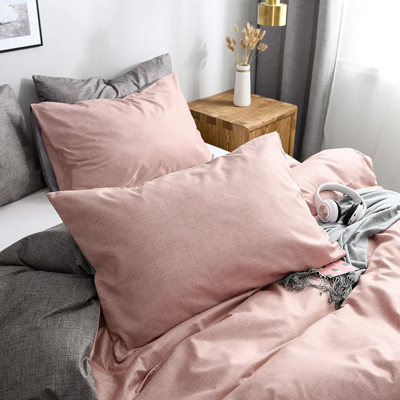 Luxury Pink Queen Bedding Set Bedroom Duvet Cover Set Comfortable Four Piece Bed Sheet King Size Bedding Set Home Decoration New
Luxury Pink Queen Bedding Set Bedroom Duvet Cover Set Comfortable Four Piece Bed Sheet King Size Bedding Set Home Decoration New