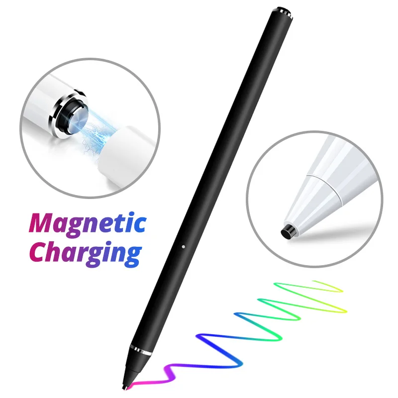 Magnetic Charging Stylus Pen for iPad Pencil Apple Pencil Active Stylus Touch Pen for iPad Pro Universal Tablet Pen for Tablet
Magnetic Charging Stylus Pen for iPad Pencil Apple Pencil Active Stylus Touch Pen for iPad Pro Universal Tablet Pen for Tablet